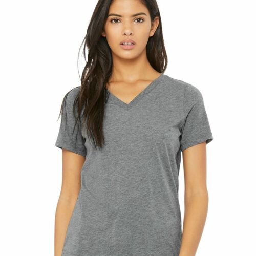 Women's Relaxed Triblend V-Neck Tee Thumbnail