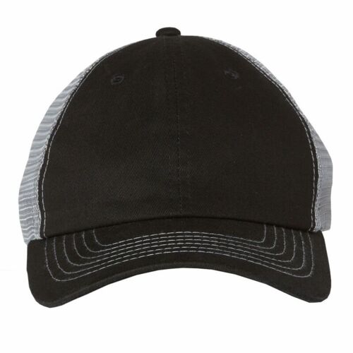 Contrast-Stitch Mesh-Back Cap Thumbnail