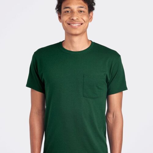 Unisex Dri-Power® 50/50 Pocket T-Shirt Thumbnail