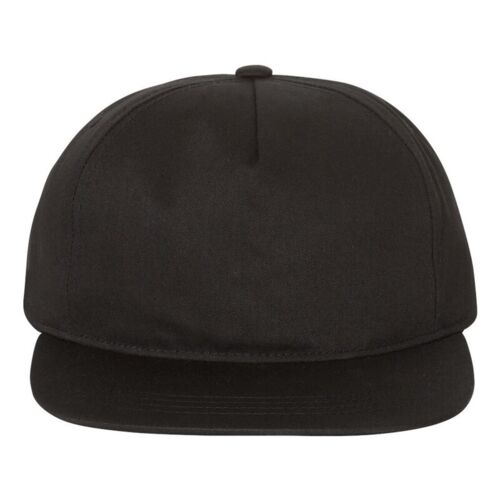 Lightly-Structured Five-Panel Snapback Cap Thumbnail