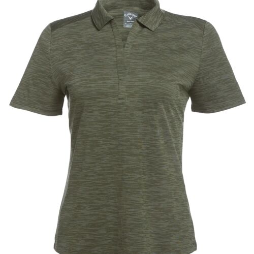 CALLAWAY BROKEN STRIPE TEXTURE LADIES' POLO Thumbnail