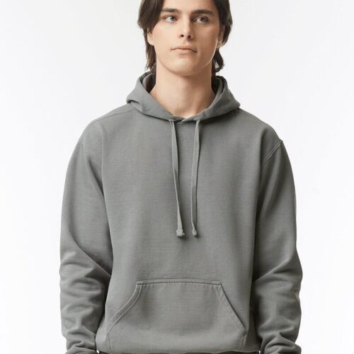Unisex Garment-Dyed Hooded Sweatshirt Thumbnail