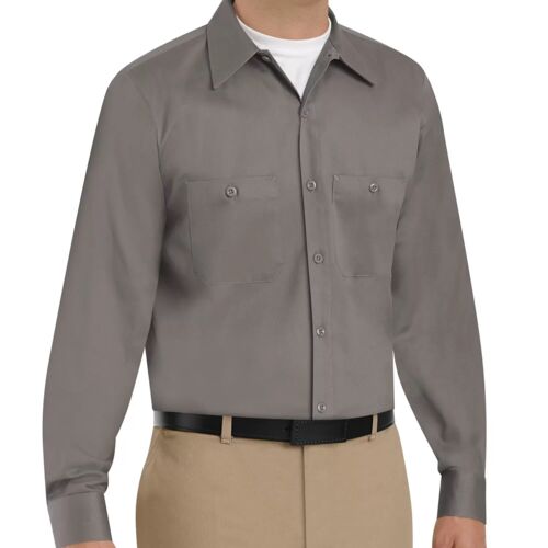 RED KAP® LONG SLEEVE WRINKLE RESISTANT COTTON SHIRT Thumbnail