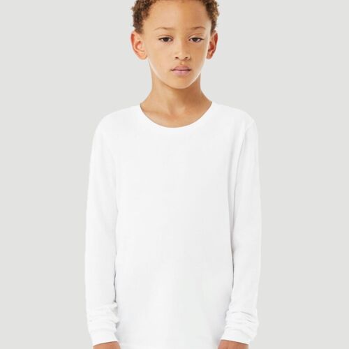 Youth Heather CVC Long Sleeve Tee Thumbnail