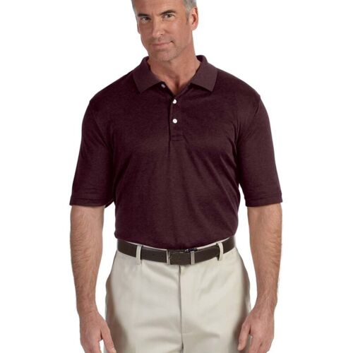 Pima-Tech™ Jet Piqué Heather Polo Thumbnail