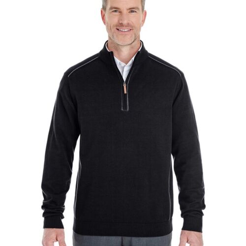 Men's Manchester Fully-Fashioned Quarter-Zip Pullover Sweater Thumbnail