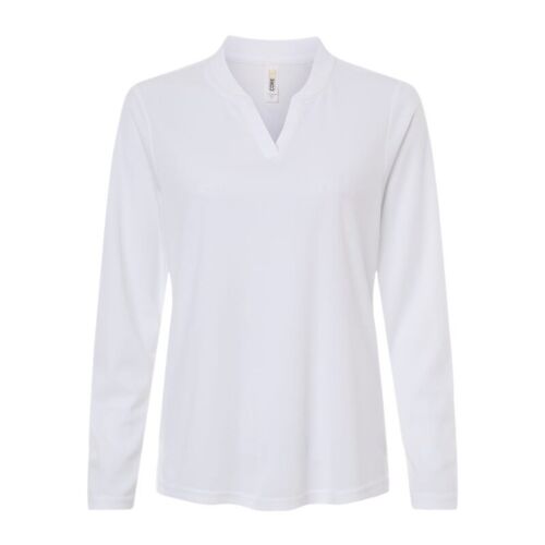 Women's Nova Performance Long Sleeve Pique Polo Thumbnail