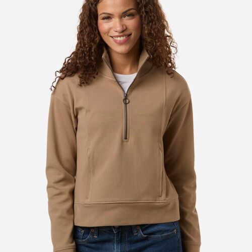 Women's Mantra Half-Zip Ottoman Pullover Thumbnail