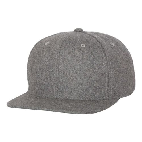 Melton Wool Blend Snapback Cap Thumbnail